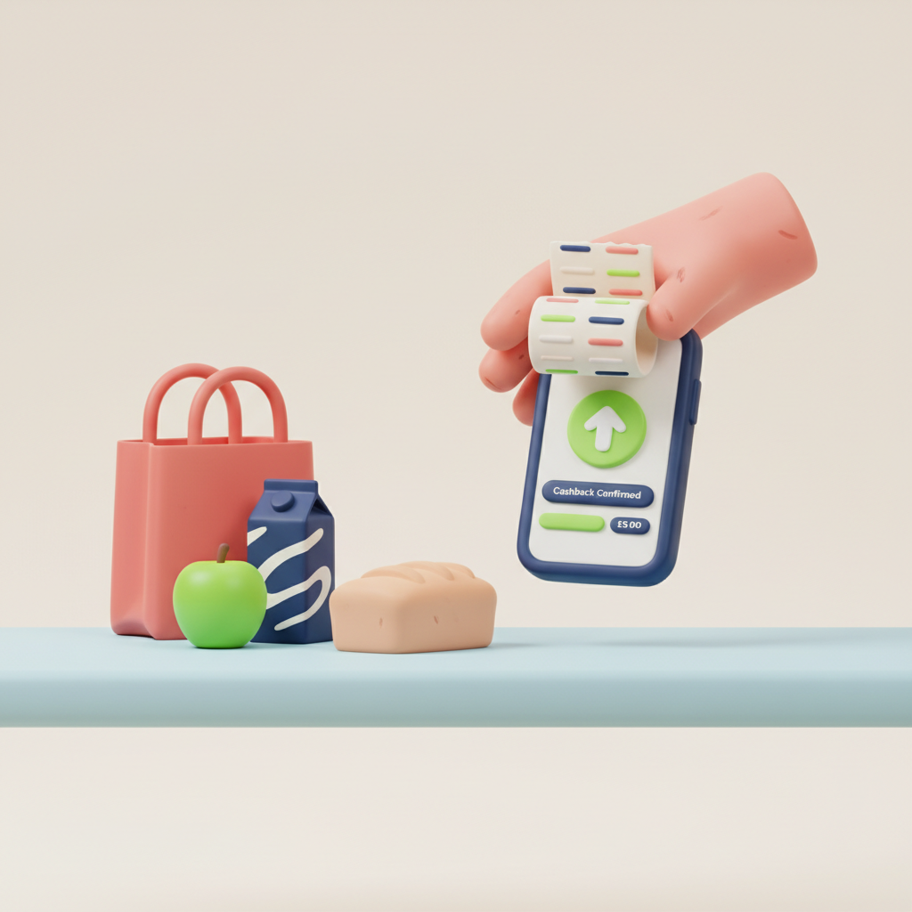 Kassenbon Cashback Aktion: Kaufbeleg wird für Geld-zurück-Aktion per Smartphone eingereicht